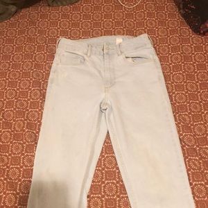 Light washed jeans